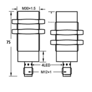 M30X65-4Pin-DC