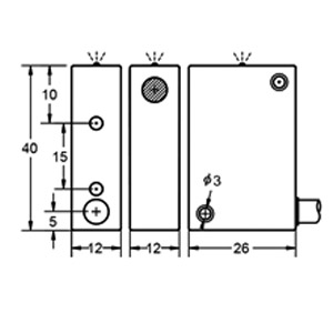 26 X 12 X 40-3Wire-DC