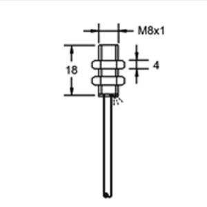 M8 X 45-3Wire-DC