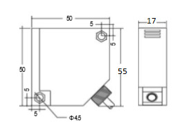 17 X 50 X 55-3Wire-DC