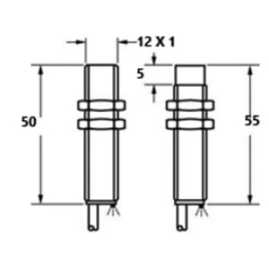 M12 X 50-3Wire-DC