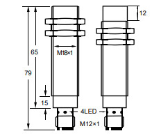 M18 X 75-3Wire-DC-C